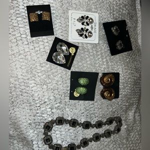 Clip on earrings lot